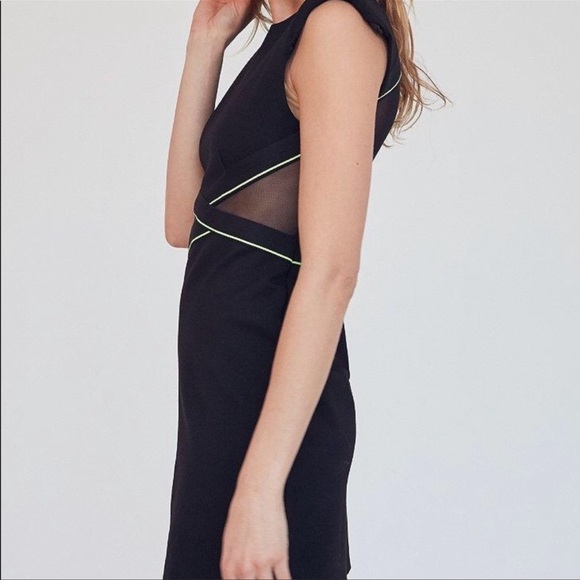 UO Silence+Noise Mesh Inset Muscle Tee Dress Size S - Picture 6 of 11